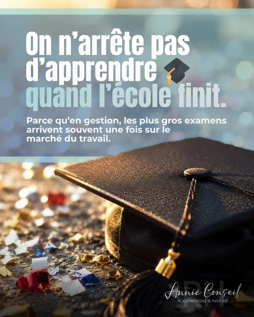 La fin des classes approche  mais certains apprentissages continuent longtemps après l’école. 🎓